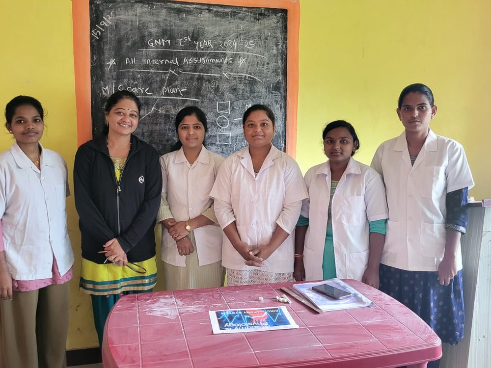 GNM nursing classroom