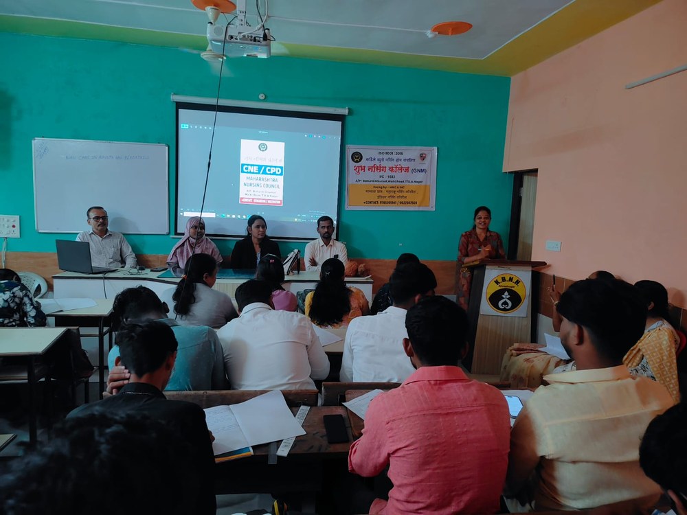 Conference hall — CNE/CPD seminar at Shubh Nursing College